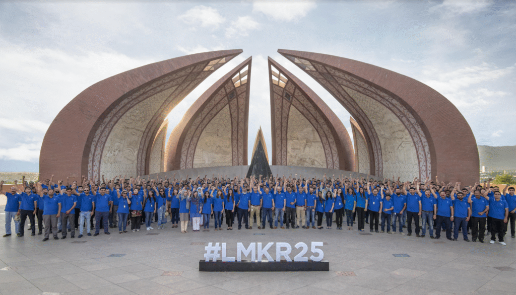 LMKR team celebrates its 25th Anniversary in Shakarparian, Islamabad, on June 2019.